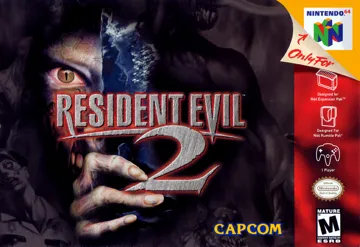 Resident Evil 2 (USA) box cover front